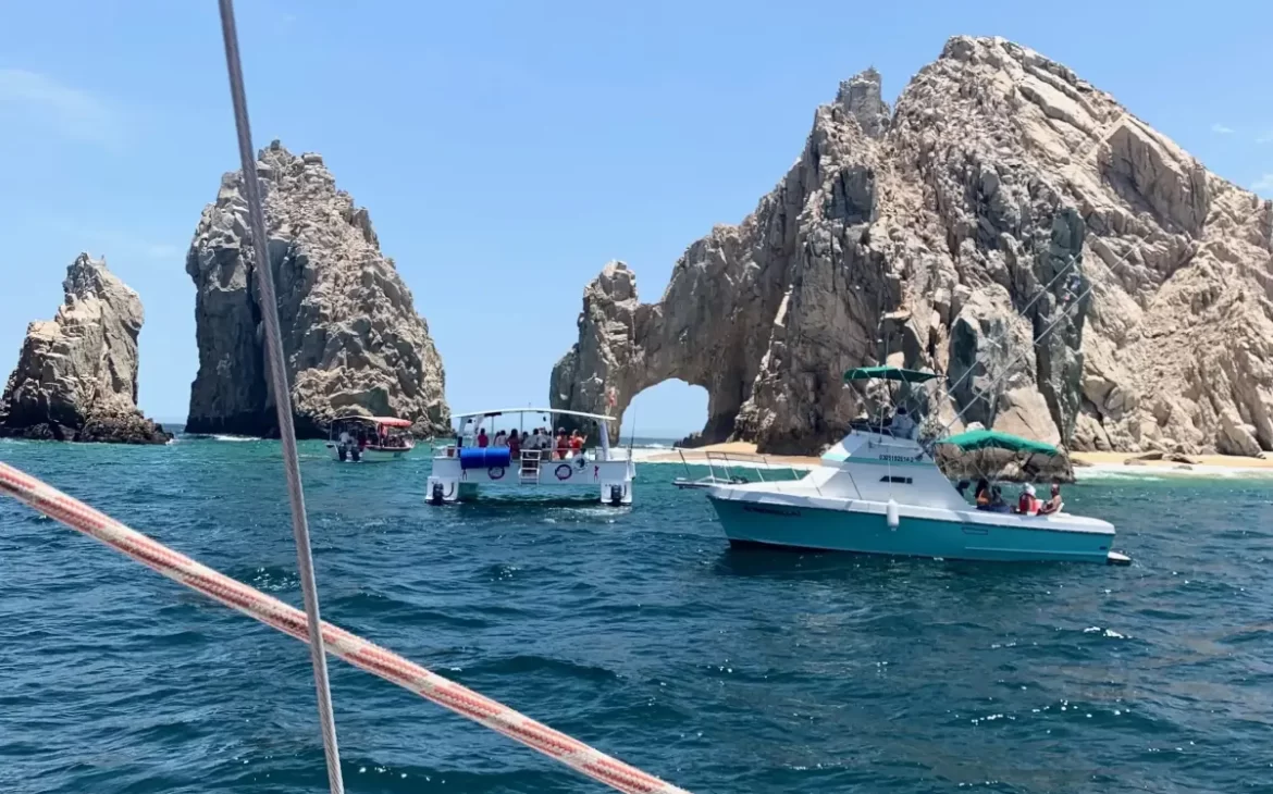 Cabo Arch and Lover's Beach in Cabo San Lucas
