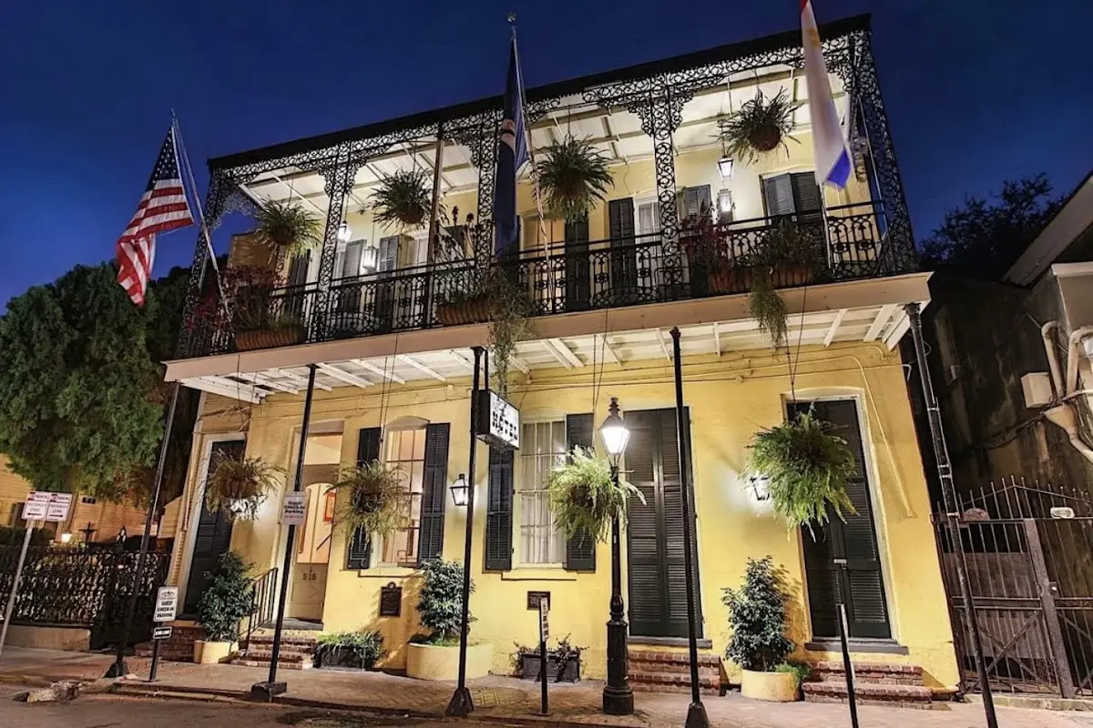 Andrew Jackson hotel in New Orleans exterior