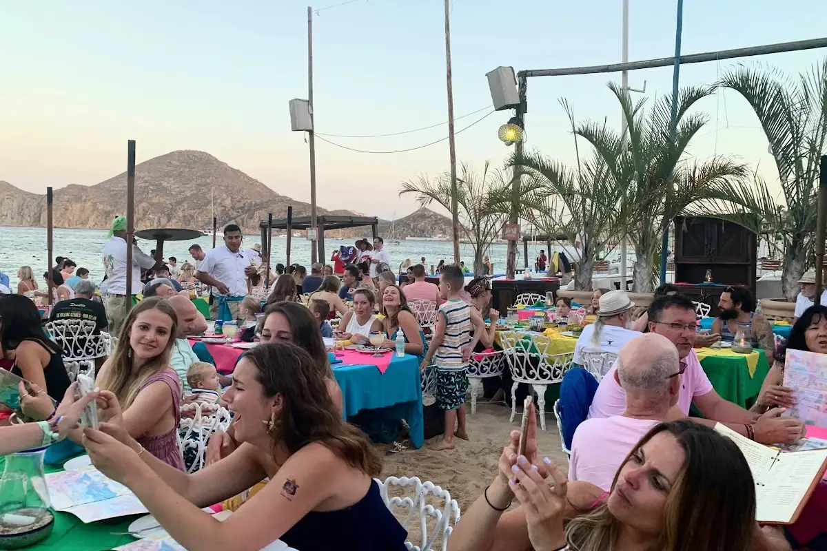 The Office in Cabo San Lucas at sunset