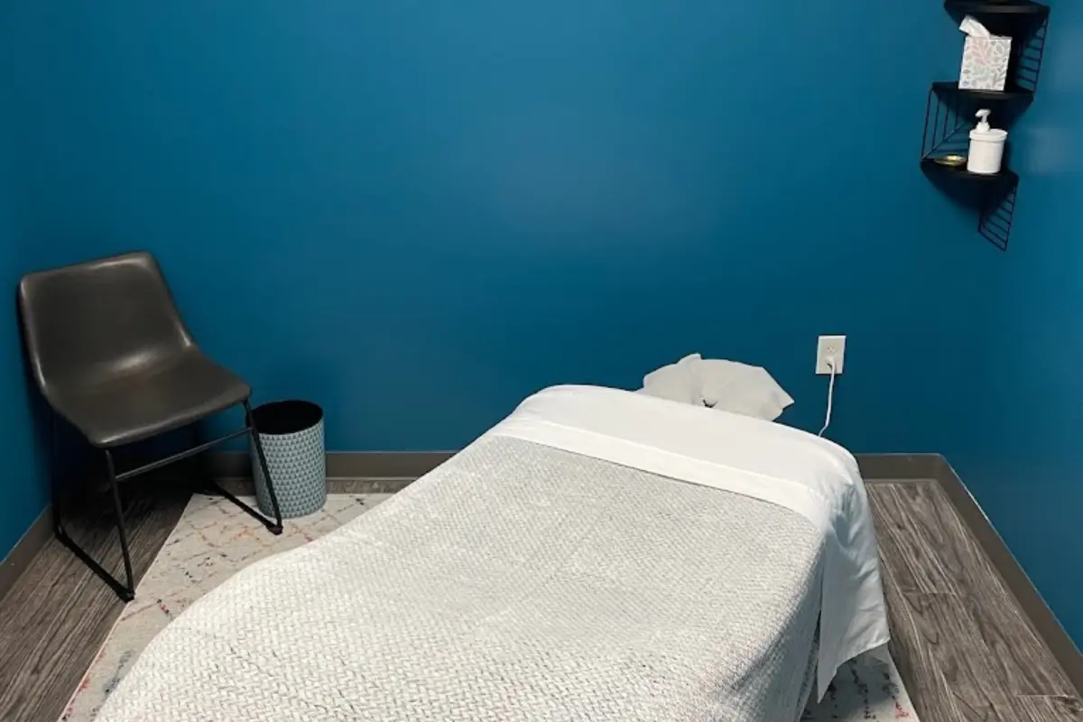 NODA massage space which is located on North Davidson street in North Carolina