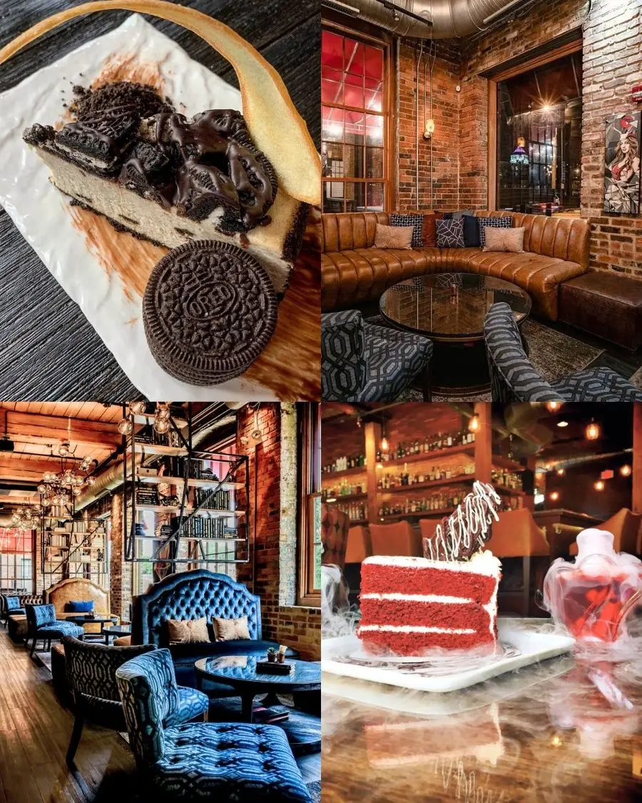 The Crave dessert bar in Charlotte NC, which is a great date night spot