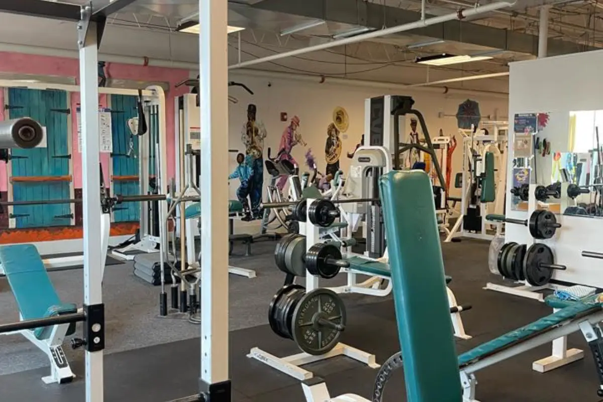 Downtown Fitness Center (NODC) in New Orleans, which is a small local gym that is great for anyone visiting New Orleans longer term