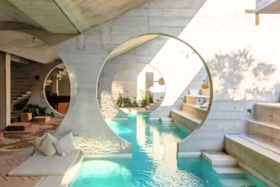 Cover image for the Where to Stay In Puerto Escondido blog, which shows the beautiful Casa TO