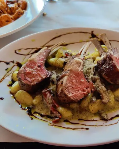 Beautiful looking steak and gnocci dish