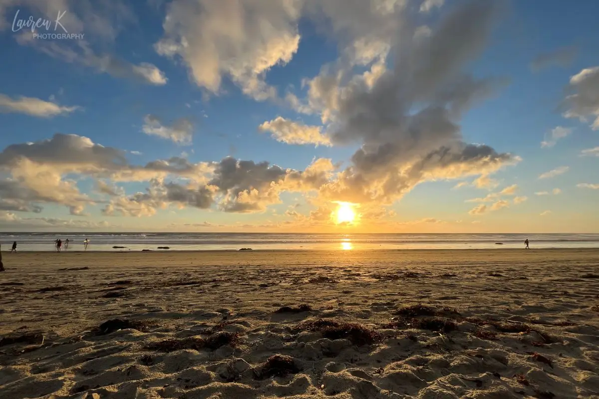 A photograph I took of sunset over Pacific Beach, to show one of the reasons it’s easily one of the best beaches in San Diego