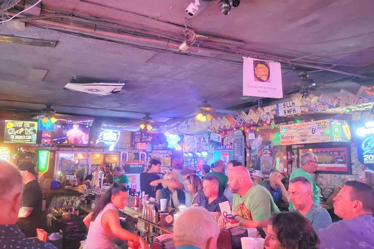 Drunken Clam bar in St Pete Beach
